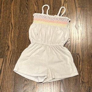 Tucker + Tate Terry Cloth Sunsuit Romper - Size 4 EUC